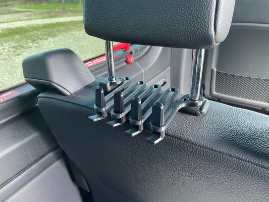 Camper Van Vehicle Headrest Coat Hooks | Sprinter Van | Universal Headrest