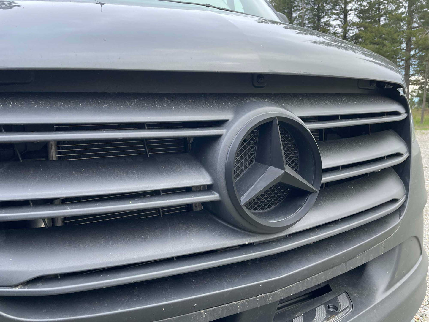 Mercedes Sprinter Front Star Emblem Upgrade | Custom Hood Ornament for 2019+ Vans