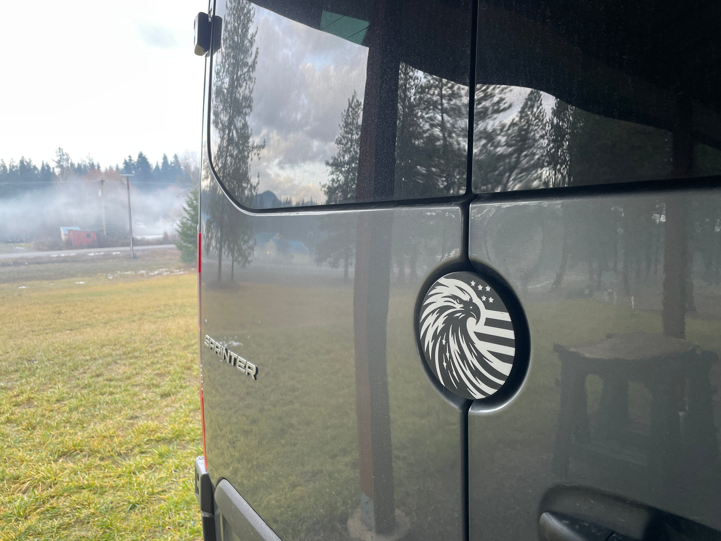 Mercedes Sprinter Van Custom Color Rear Emblem 2007+