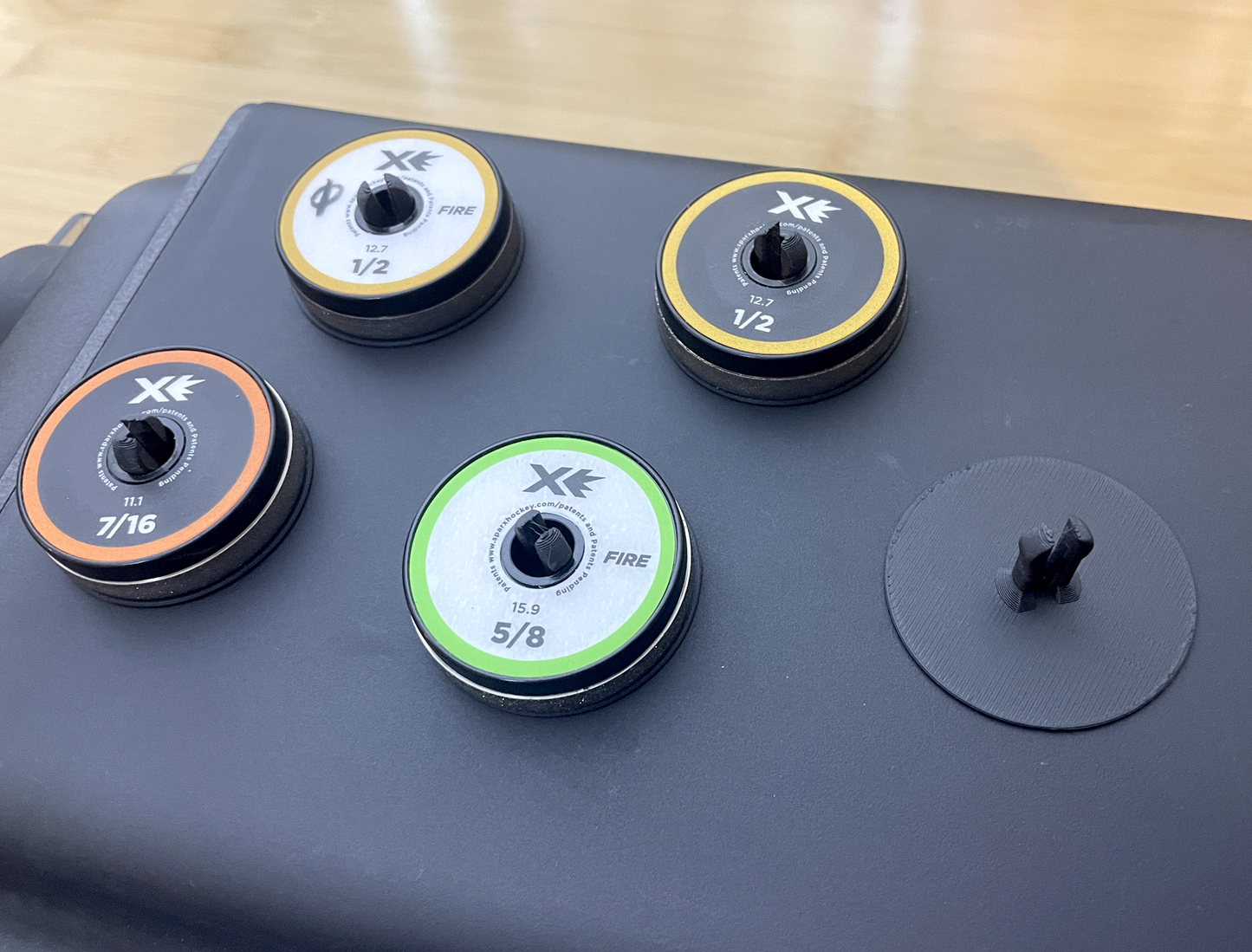 SPARX Grinding Ring Islands - Precision Organization for Your Skate Sharpener