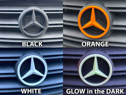 Mercedes Sprinter Front Star Emblem Upgrade | Custom Hood Ornament for 2019+ Vans
