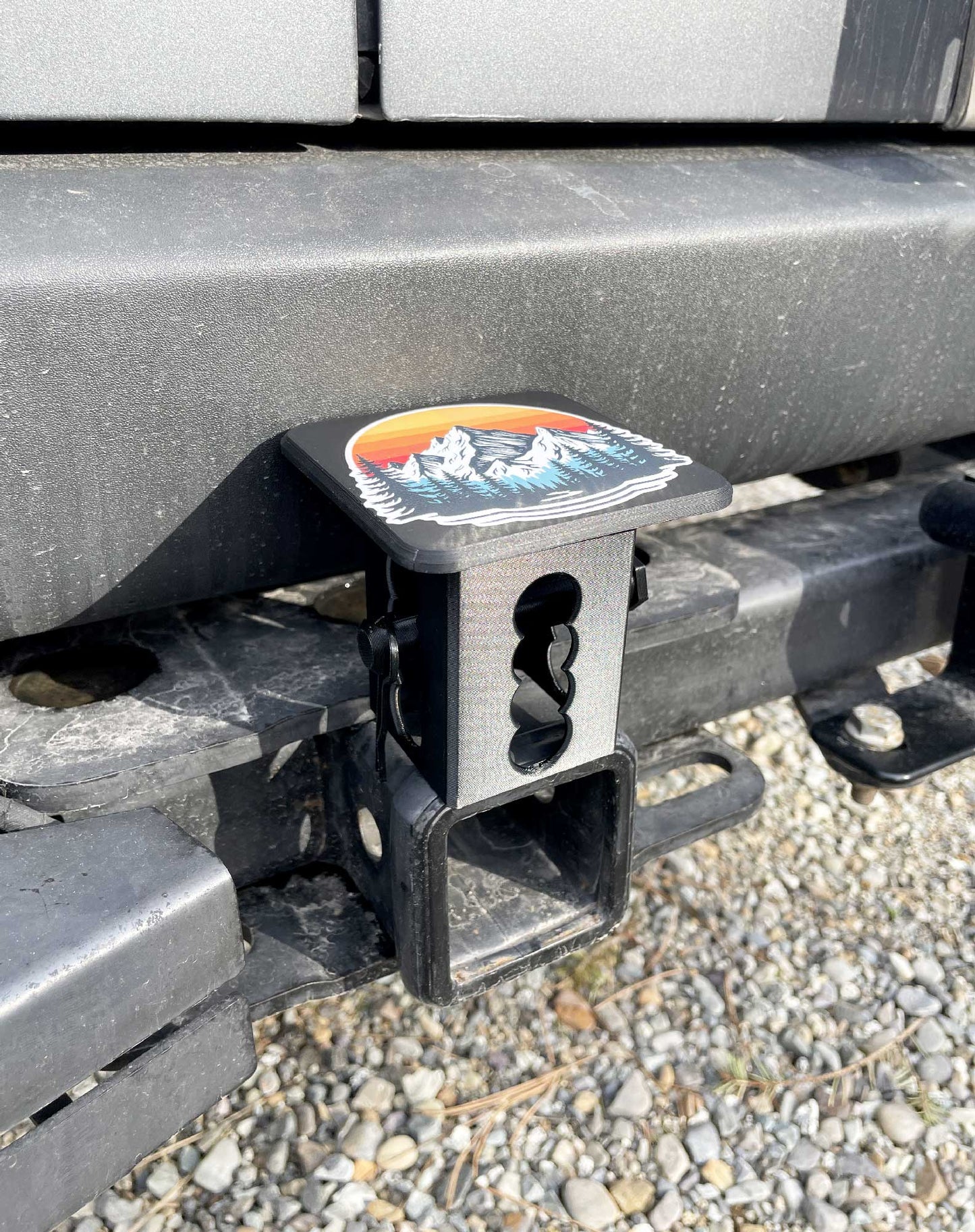 Mercedes Sprinter Van Custom Full Color 2" Tow Hitch Plug