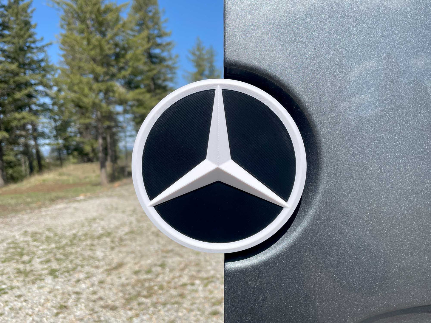 Mercedes Sprinter Van Rear Doors Emblem 2007+ | Tailgate Star Badge | Custom Emblem