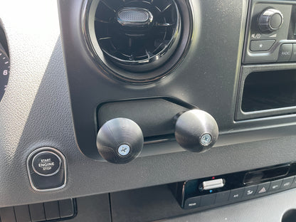 Mercedes Sprinter Dash Cubby Ram Ball Mount Adapter