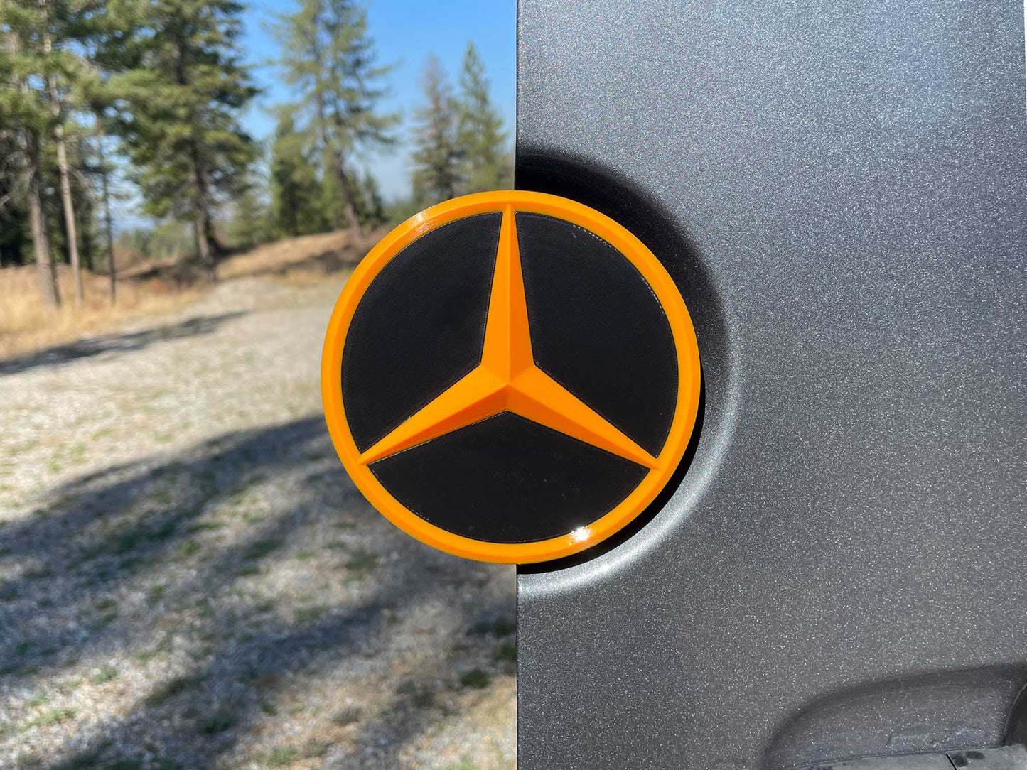 Mercedes Sprinter Van Rear Doors Emblem 2007+ | Tailgate Star Badge | Custom Emblem