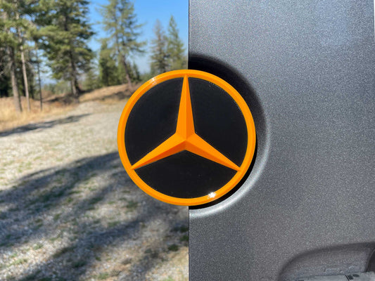 Mercedes Sprinter Van Rear Doors Emblem 2007+ | Tailgate Star Badge | Custom Emblem