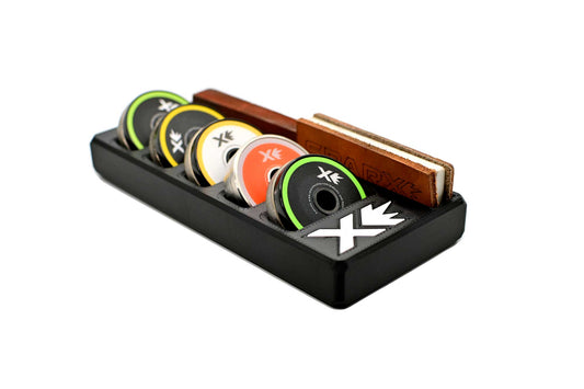 Sparx Grinding Ring Organizer and Skate Sharpener Accessory